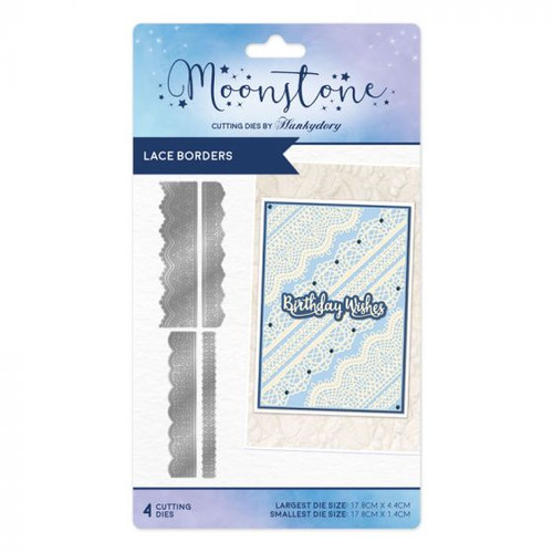 Hunkydory Crafts Moonstone Lace Borders MSTONE562