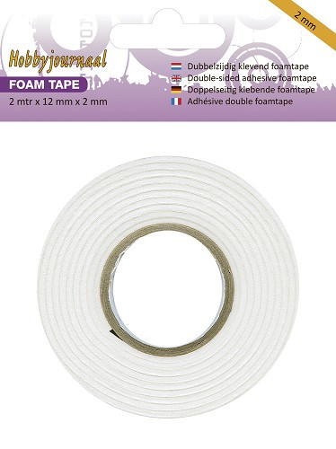 HobbyJournaal Foam Tape 2mm