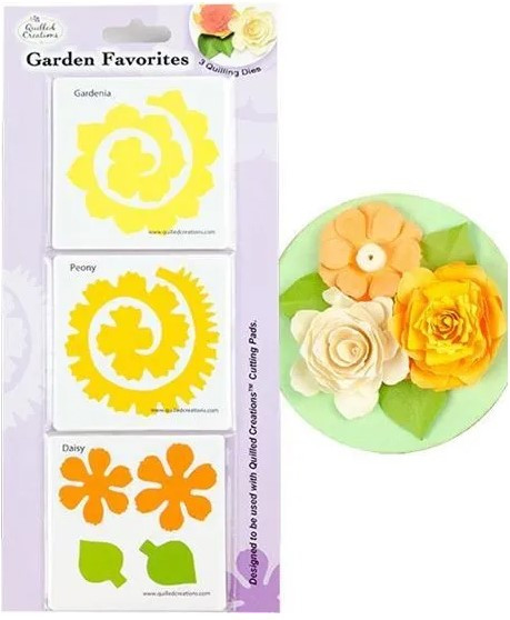 Quilled Creations Garden Favorites Dies - 3 Dies