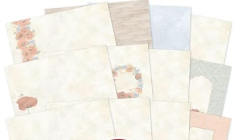 Hunkydory Crafts Perfect Poppies Luxury Card Inserts PERPOP102