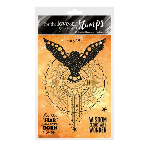 Hunkydory Crafts For the Love of Stamps- Celestial Dreams- Stellar Owl