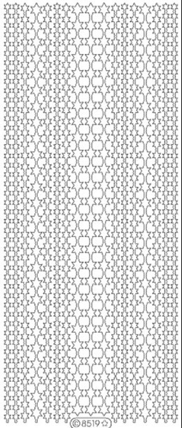 Starform Star Borders Gold 8519 Peel Stickers