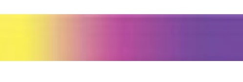 Quilled Creations 1/4" Color Blends- Multi-colored Quilling Vellum- 50 pieces- Yellow-Pink-Purple