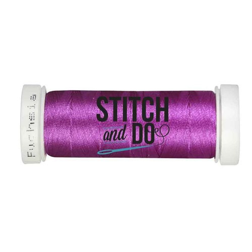 Find It Trading Stitch and Do Embroidery Thread 200 m Roll- Fuchsia SDCD37