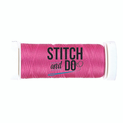 Find It Trading Stitch and Do Embroidery Thread 200 m Roll- Bright Pink SDCD49