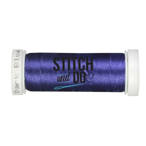 Find It Trading Stitch and Do Embroidery Thread 200 m Roll- Dark Blue SDCD30