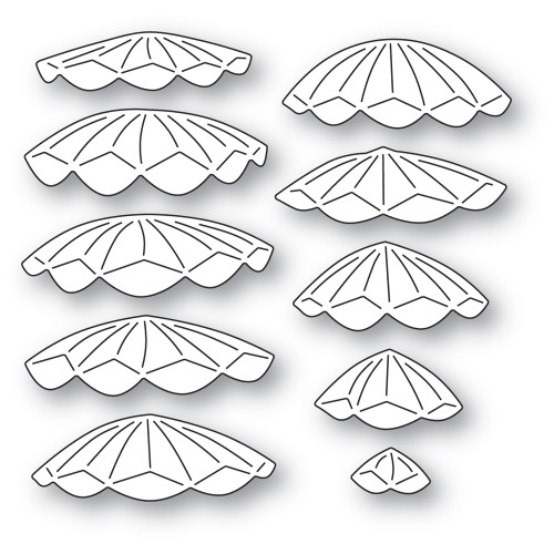 Memory Box Large Pine Cone 94594 Cutting Die 100% Steel