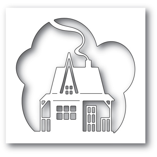 Memory Box Cabin Collage 94497 Cutting Die 100% Steel