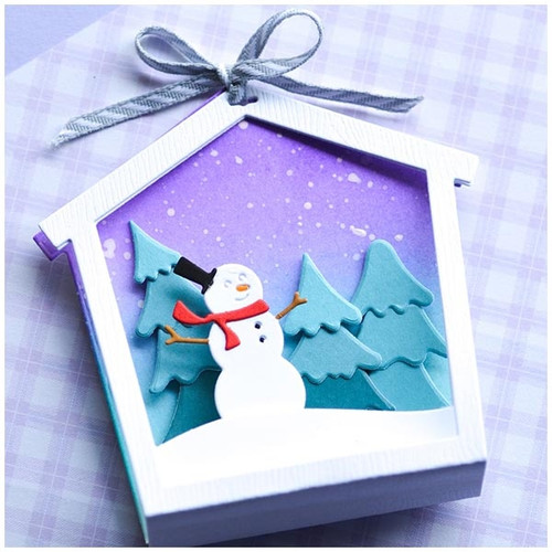 Memory Box House Frame 94601 Cutting Die 100% Steel