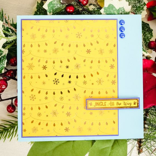 Hunkydory Crafts 6"x6" Cards & Envelopes- Festive Selection