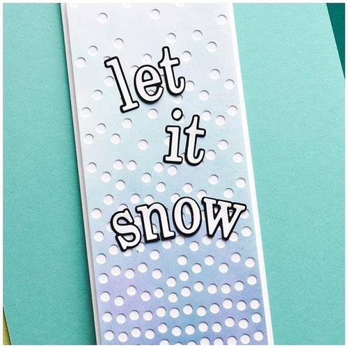 Memory Box Slim Confetti Plate 94551 Cutting Die 100% Steel