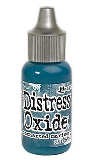 Ranger- Tim Holtz- Distress Oxide Re-inker 0.5 fl oz- Uncharted Mariner