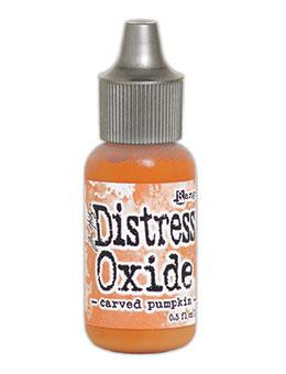 Ranger- Tim Holtz- Distress Oxide Re-inker 0.5 fl oz- Carved Pumpkin