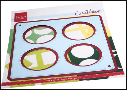 Marianne Design: Creatables Dies - Layout 4 Circles LR0782