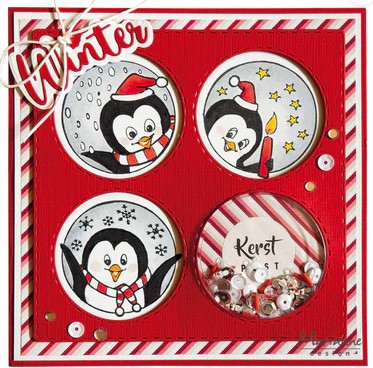 Marianne Design: Creatables Dies - Layout 4 Circles LR0782
