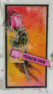 Dress My Craft Transfer Me- Watercolor Background #5