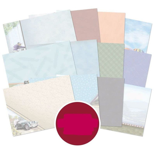 HunkyDory Crafts On The Move Luxury Card Inserts & Papers MOVEDEC102