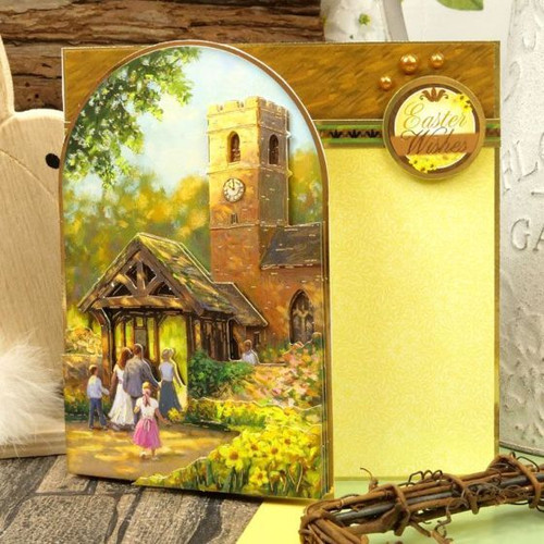 HunkyDory Crafts Spring is in The Air Deco-Large Topper Set- Springtime Blessings SPRINGDEC911