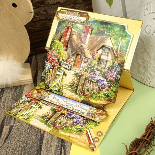 HunkyDory Crafts Spring is in The Air Deco-Large Topper Set- Rose Cottage SPRINGDEC910