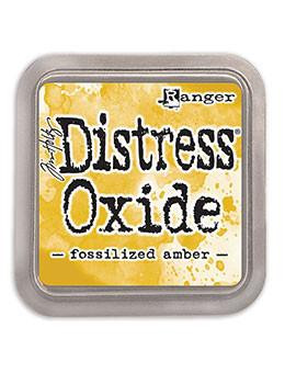 Ranger- Tim Holtz- Distress Oxide Ink Pad- Fossilized Amber