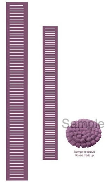 Sue Wilson CED1430 Finishing Touches - Classic Foldover Flowers