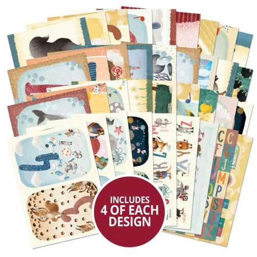 HunkyDory Crafts The Little Book of Animal Alphabet LBK290