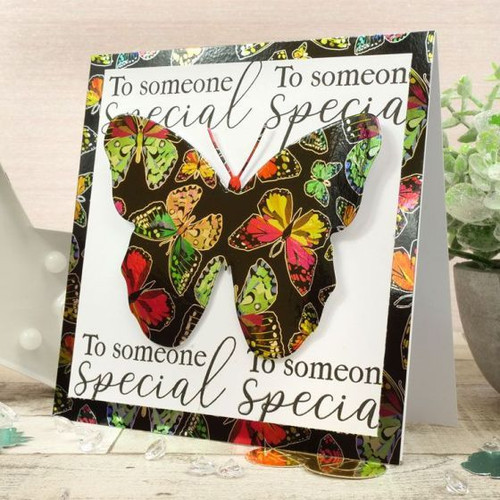 Hunkydory Crafts A4 Mirri Card Specials - Rainbow Butterflies Collection 30 sheets