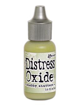Ranger- Tim Holtz- Distress Oxide Re-inker 0.5 fl oz- Shabby Shutters