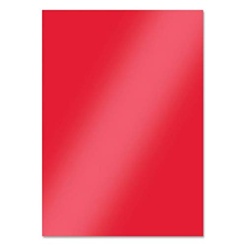 Hunkydory Crafts Mirri Essentials - Pillar Box Red 220gsm Mirror Card MCD503