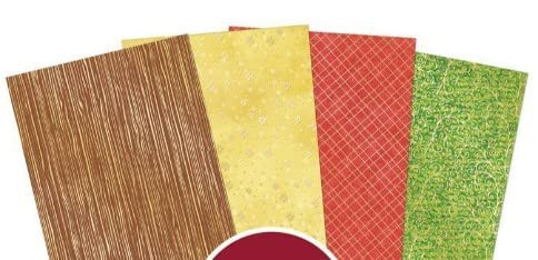 Hunkydory Crafts- Gnome Sweet Gnome Foiled Edge-to-Edge Cardstock- LFC149