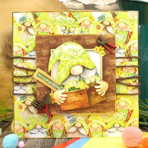 Hunkydory Crafts- Gnome Sweet Gnome MDF Shapes- MDF106 (60 shapes)