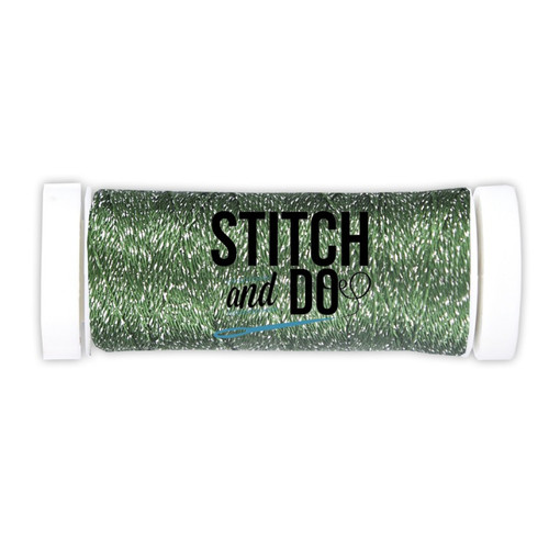 Stitch and Do Embroidery Sparkles Thread 120 m Roll- Forest Green SDCDS07