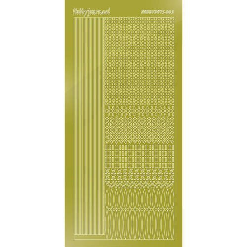 Find It Trading Hobbydots sticker style 3- Mirror - Yellow