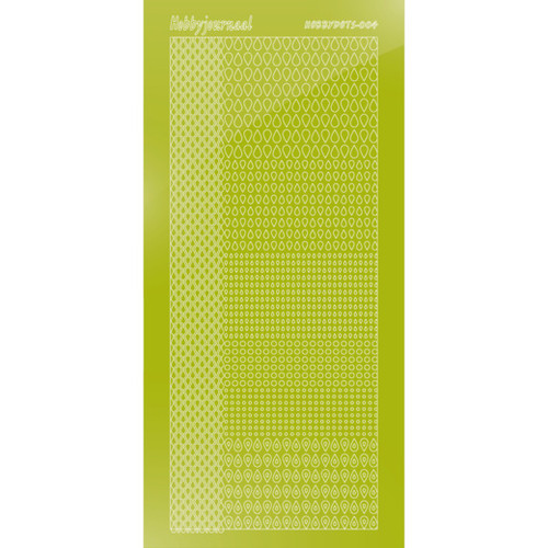 Find It Trading Hobbydots sticker style 4- Mirror - Leaf Green