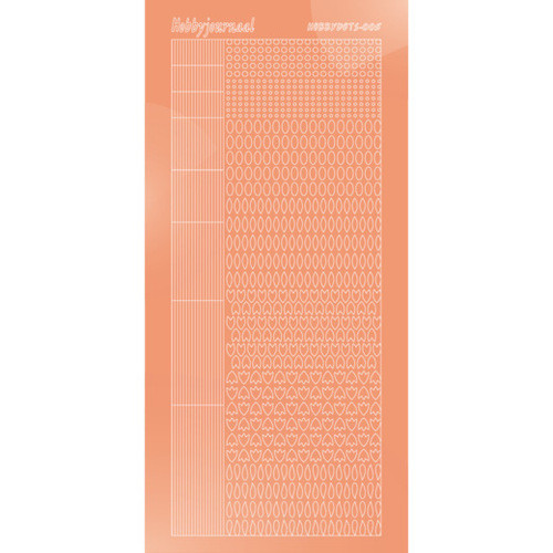 Find It Trading Hobbydots sticker style 5- Mirror - Salmon