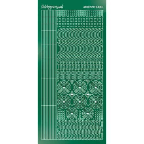 Find It Trading Hobbydots sticker style 6- Mirror - Green