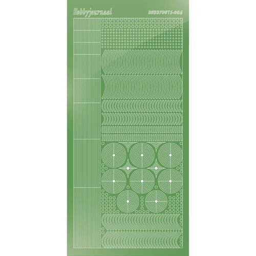 Find It Trading Hobbydots sticker style 6- Mirror - Lime