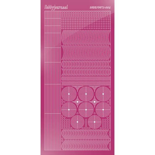 Find It Trading Hobbydots sticker style 6- Mirror - Pink