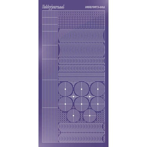 Find It Trading Hobbydots sticker style 6- Mirror - Purple