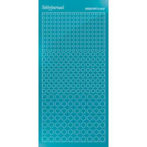 Find It Trading Hobbydots sticker style 8- Mirror - Azure Blue