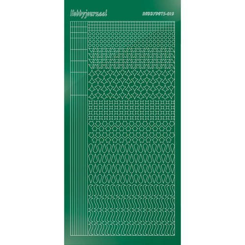Find It Trading Hobbydots sticker style 13 - Mirror - Green