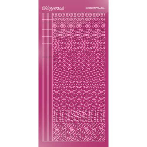Find It Trading Hobbydots sticker style14 - Mirror - Pink