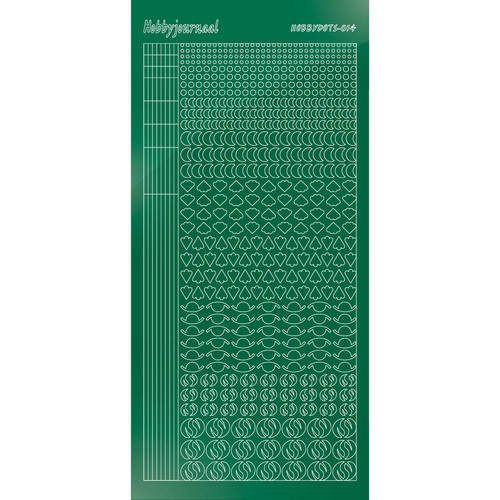 Find It Trading Hobbydots sticker style14 - Mirror - Green