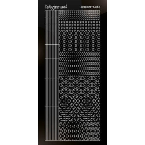 Find It Trading Hobbydots sticker style 5 - Black