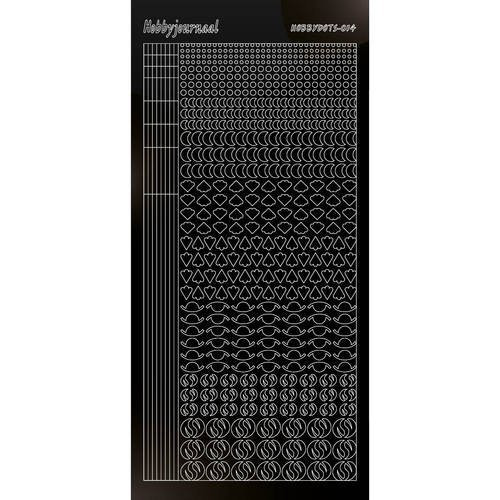 Find It Trading Hobbydots Sticker Style 14 - Black