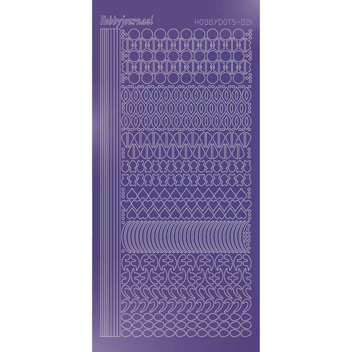 Find It Trading Hobbydots sticker - Mirror - Purple STYLE 21 STDM219
