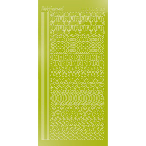 Find It Trading Hobbydots sticker - Mirror - Leaf Green STYLE 21 STDM21N