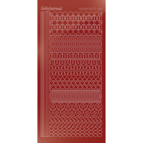 Find It Trading Hobbydots sticker - Mirror - Red STYLE 21 STDM214