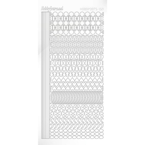 Find It Trading Hobbydots sticker style 21 - White