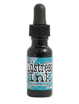 Ranger- Tim Holtz- Distress Ink Re-inker 0.5 fl oz- Broken China